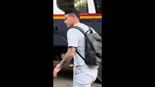 JAMES RODRÍGUEZ  LLEGADA a VALLECAS DEBUT LALIGA RAYO  OSASUNA [upl. by Aznarepse]