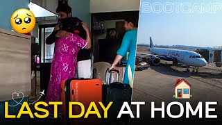 MY LAST DAY AT HOME 🥺  JOURNEY TO HYDRA BOOTCAMP 🤩  HYDRA ALPHA VLOGS [upl. by Tews]