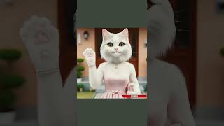 Cinta segitiga cover music song cat funny segitiga love [upl. by Enyawad]