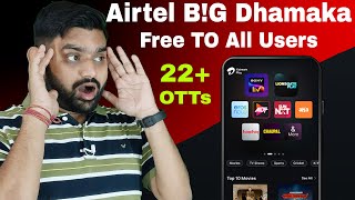 Airtel Xstream Play Free Subscription to All Customers  Airtel New Offer  Unlimited 5G Data [upl. by Ajaj555]