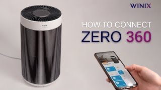 How to connect your Winix Zero 360  WINIX AIR PURIFIER PEMBERSIH UDARA [upl. by Kral817]