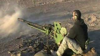 Russian Weapons 145 MM ZPU RPG 7 VOG 25 and 127MM DSHK Firing [upl. by Ehman]