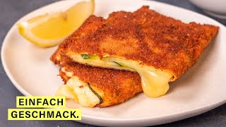 Einfaches Zucchini Rezept zum Verlieben Zucchini Codon Bleu 😍 [upl. by Yeldarb]