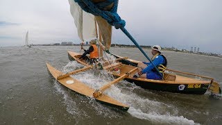 Canoe Eureka quotLa Savonnièrequot ACAL Regata 20171216 [upl. by Kristianson]