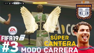 ¡APARECIÓ UN ÁNGEL EN EL MOMENTO JUSTO SOLO CANTERA  MODO CARRERA FIFA 19 Ep 3 [upl. by Ehav296]