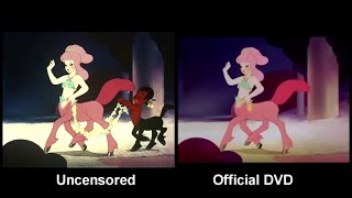 Fantasia 1940 The Pastoral Symphony  UNCENSORED VERSION [upl. by Mercuri527]