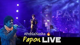 Pehla Nasha Papon live [upl. by Eeryt]