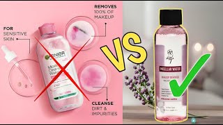 Garnier Micellar Water VS Skin Cafe Micellar Water 💥 [upl. by Derriey]