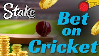 How To Bet on Stake in India Cricket  Full Tutorial [upl. by Aeslehc]