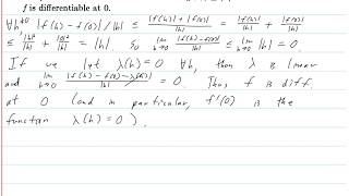 Spivak Chapter 2 Exercise 7 [upl. by Rot289]