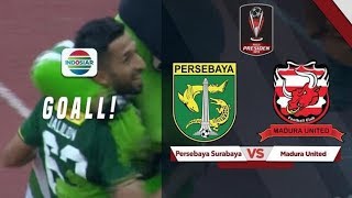 Gol Penentu Kemenangan Persebaya atas Madura United [upl. by Suruat980]