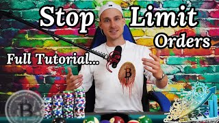 How to Use Stop Limit Order on Coinbase Advanced Trade Full Tutorial [upl. by Sergu]