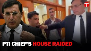 Outrageous Police Raid at PTI Leaders House Sparks Controversy  Barrister Gohar Ali Khan Scandal [upl. by Yk408]