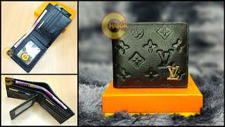 LV wallet collection  Louis Vuitton wallet for men  Money bag price in BD  Best leather wallet [upl. by Aneret]