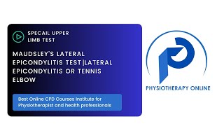 Maudsleys Test Online Physiotherapy Courses [upl. by Felipe566]