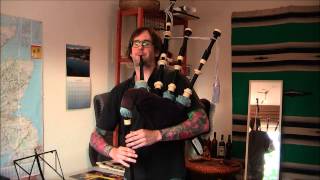 Loch Rannoch Revised Slow Air  Bagpipe  Dudelsack [upl. by Adieren]