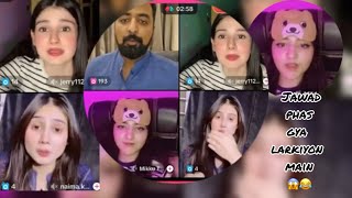 ⁠jawad pr larkiyan bharj par gayi  Jawad phas gya😱 Jawad Live  Daily live  Tiktoklive4y [upl. by Parrish]