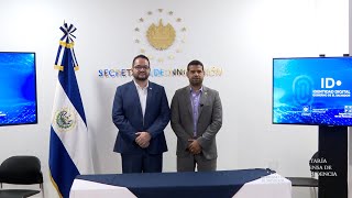 Gobierno de El Salvador presenta la nueva versión de Identidad Digital [upl. by Nwad]