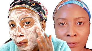 1 Simple Skin Lightening Skin Firming 2 Ingredients Facial Mask [upl. by Dolloff850]