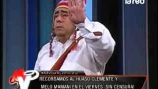 El huaso Clemente y Melo Mamani en el viernes sin censura [upl. by Riva]