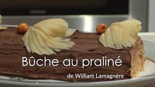 La bûche au praliné de William Lamagnère [upl. by Dnalevelc]