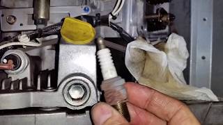 How to adjust the valves on a Onan Marquis Gold 5500 Generator [upl. by Gensmer]