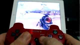 How to Connect PS3 Controller to Jailbroken iOS Device [upl. by Anidal]