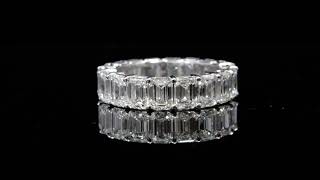 6 Carat Natural Emerald Eternity Band  GIA CERTIFIED [upl. by Rosemari]