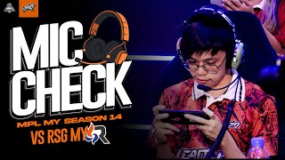 MIC CHECK TEAM HAQ VS RSG  WEEK 1 MPL MY SEASON 14 [upl. by Lamak]