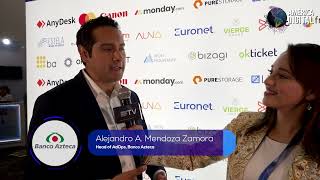 TESTIMONIAL ALEJANDRO ANTONIO MENDOZA ZAMORA HEAD OF ADOPS BANCO AZTECA [upl. by Streeto]