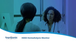 HD03 hemodialysis monitor from Transonic [upl. by Demmahum]