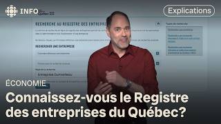 Besoin de faire des recherches sur un entrepreneur au Québec Voici un outil public  La facture [upl. by Chevalier]