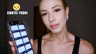 ASMR  Respondendo vocês POR QUE ME MUDEI ME SEPAREI MOTIVO DO MEU SUMIÇO 😢 [upl. by Salina]