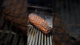 Pork loin boneless roast on the grill [upl. by Bunnie]