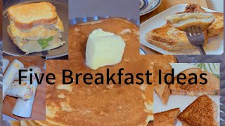 quot5 MustTry Breakfast Ideas Delicious amp Easy Morning Recipesquot [upl. by Dannye899]