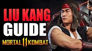 Mortal Kombat 11  LIU KANG Beginners Guide  All You Need To Know [upl. by Ander]