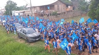 Passeata do 44 Edygley Melo e Thais Onefre em Boca do Acre Eleições 2024 [upl. by Ikin188]