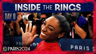 Simone Biles greatness USWNTs dramatic finish highlight Olympics Day 8  Inside the Rings [upl. by Cinomod]