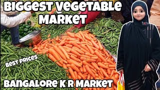 Wholesale Grocery Market in Bangalore  City KR Market  Cheapest Hub [upl. by Narra]