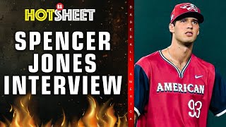 Interview Spencer Jones Yankees 2 Prospect [upl. by Mycah]