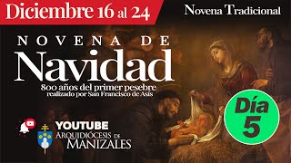 Novena al Niño Dios día 5 Novena de Navidad miércoles 20 diciembre de 2023 Arquidiócesis Manizales [upl. by Damha414]