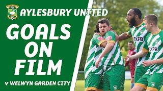 GOALS ON FILM  Welwyn Garden City 33 Aylesbury United  Ducks rescue a point with Pearces penalty [upl. by Ariom]