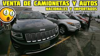 ⚠️🤑 INCREIBLES camionetas FAMILIARES IMPORTADAS y NACIONALES en el tianguis de AUTOS VENTA de CARPIO [upl. by Eniamrej458]