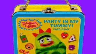 Yo Gabba Gabba Party in My Tummy Card Game  Video 288 NurseJoyTV [upl. by Piderit76]