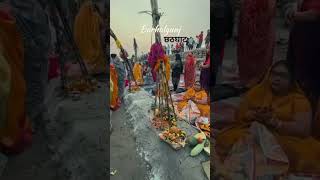 Barhalganj Chhath poojatrendingshortsyoutubeshortsviralrajvlogger [upl. by Atnicaj]