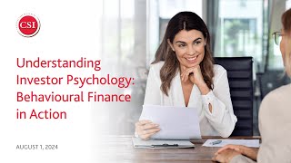 Understanding Investor Psychology Behavioural Finance in Action [upl. by Aevin]