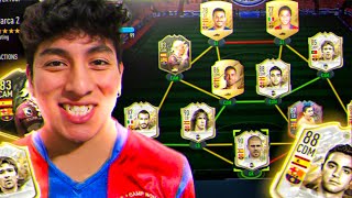 BUILDING THE 2006 BARCELONA SQUAD WITH GIOVANI DO SANTOS FIFA 22 [upl. by Lorenza327]