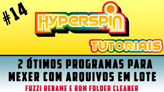 HYPERSPIN 14  RENOMEAR ARQUIVOS EM LOTE E PEGAR AS ROMS ATRAVÉS DA XML  2 PROGRAMAS [upl. by Gallager]