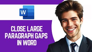 How To Close Large Paragraph Gaps In Word [upl. by Ylreveb]