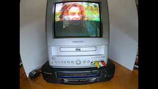 PANASONIC OMNIVISION 4 Head Hi Fi Stereo VCR Player PVV4521 w Remote Demo [upl. by Lemmuela]